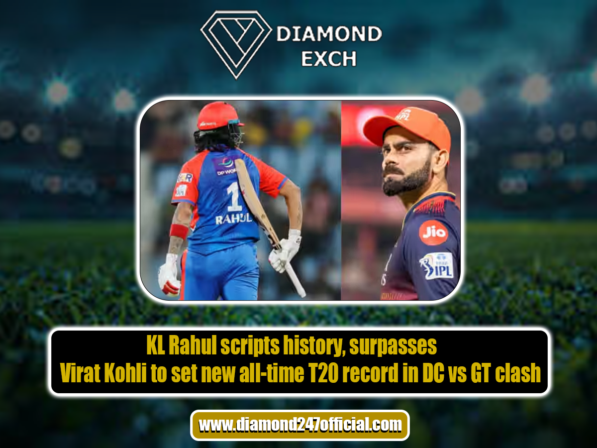 KL Rahul: Surpasses Virat Kohli to Set New All-Time T20 Record in DC vs GT Clash