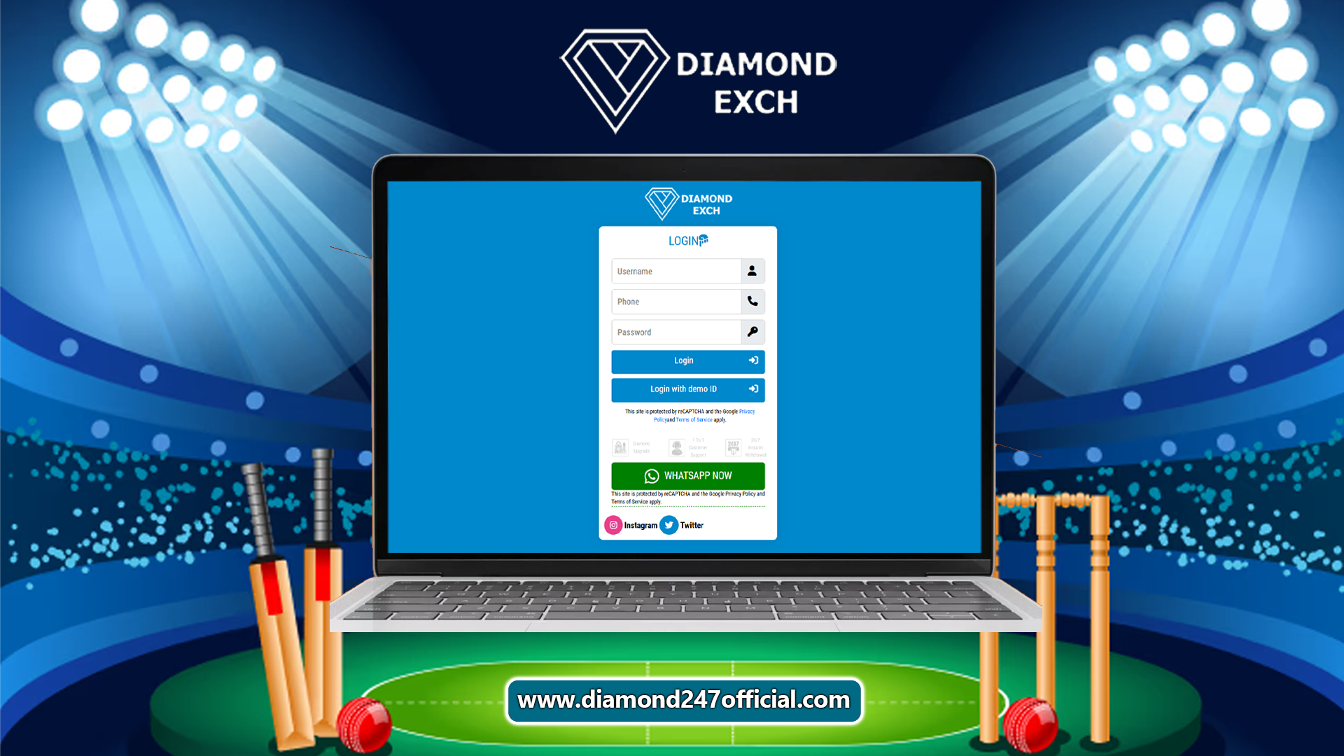 Diamond Exchange Login – Fast & Secure Online Betting